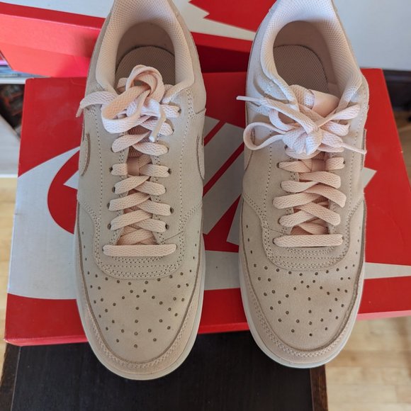 Nike Ebernon Low Pink Suede Monochrom - Picture 7 of 10